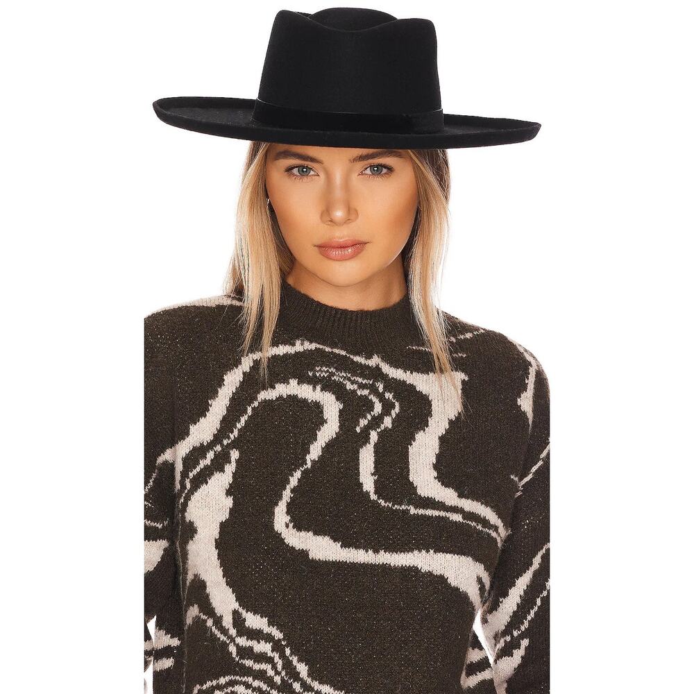 Lack of Color Val Diamond Hat Australian Wool Velvet Band Western Medium 57CM